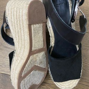 Mark Fischer Espadrilles -black size 8.5